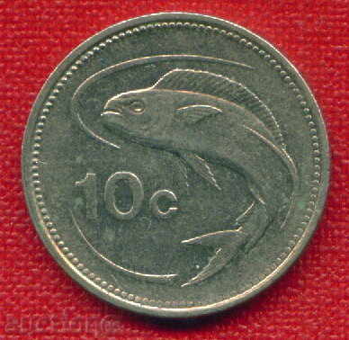 Auction Malta 1991 - 10 cents Malta FAUNA / C 223 Auction Malta 1991 - 10 cents Malta FAUNA / C 223