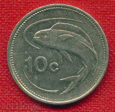 Малта 1991 - 10 цента Malta FAUNA  / C 223