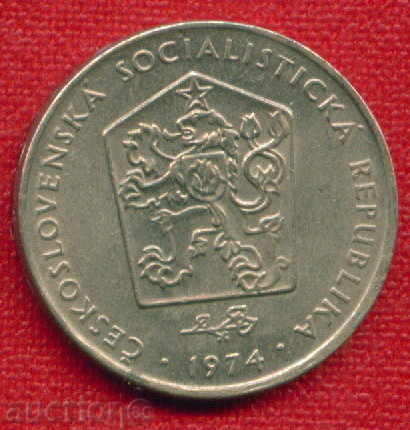Auction Czechoslovakia 1974 - 2 Crowns Czechoslovakia / C 293 Auction Czechoslovakia 1974 - 2 Crowns Czechoslovakia / C 293