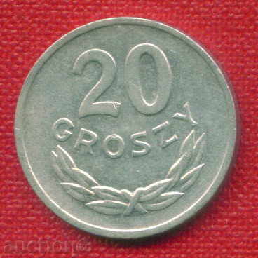 Poland 1968 - 20 Gross Poland / C 218 with price 1.50 BGN | € 0.77 Poland 1968 - 20 Gross Poland / C 218 with price 1.50 BGN | € 0.77