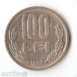 + Romania 100 lei in 1992