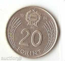 Ungaria 20 forint 1984