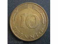 10 pfennig-1987