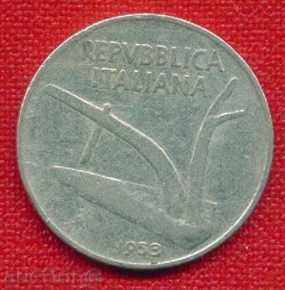 Italy 1953 - 10 liters R / LIRE Italy FLORA / C 683 with price 1.00 BGN | € 0.51 Italy 1953 - 10 liters R / LIRE Italy FLORA / C 683 with price 1.00 BGN | € 0.51