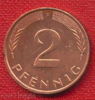 Federal Republic of Germany 1984 - 2 Pfennig F Germany BRD - FLORA / C 977