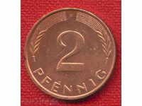 FGR Germania 1984-2 pfennig F Germania BRD - FLORA / C 977