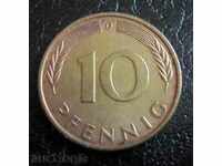 10 penny - 1972 D