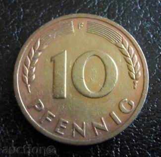 ΓΕΡΜΑΝΙΑ-10 Fenig-1950f