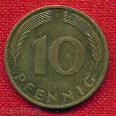 Germany 1994 - 10 Pfennig D Germany BRD - FLORA / C1066