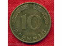 Germany 1994 - 10 Pfennig D Germany BRD - FLORA / C1066