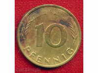 DEF Germany 1991 - 10 Pfennig A Germany BRD - FLORA / C796