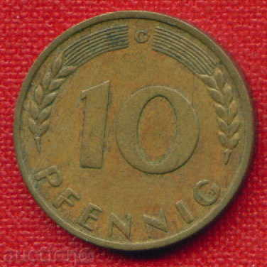 FGR Γερμανία 1966-1910 pfennig G Γερμανία BRD - FLORA / C1005