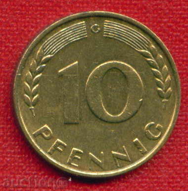 FGR Γερμανία 1950-1910 pfennig G Γερμανία BRD - FLORA / C 345