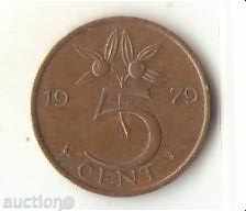 Холандия  5 цента    1979 г.