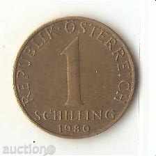 Austria 1 shilling 1980