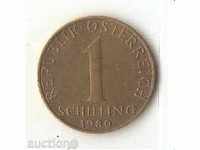Austria 1 shilling 1980