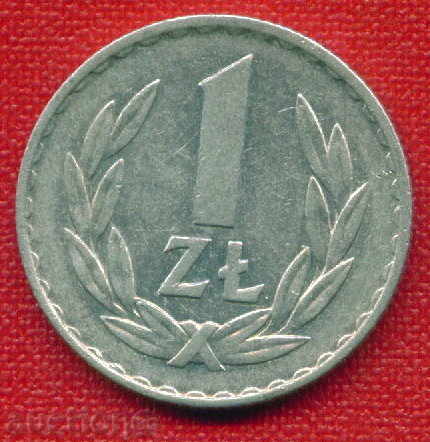 Poland 1975 - 1 Evil / ZLOTY Poland / C 566 with price 0.30 BGN | € 0.15