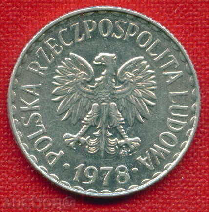Poland 1978 - 1 Evil / ZLOTY Poland / C 587 with price 1.00 BGN | € 0.51 Poland 1978 - 1 Evil / ZLOTY Poland / C 587 with price 1.00 BGN | € 0.51