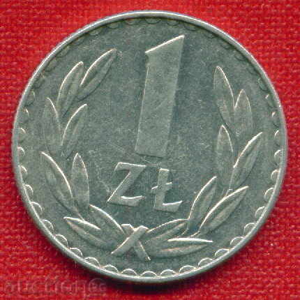 Auction Poland 1978 - 1 Evil / ZLOTY Poland / C 587 Auction Poland 1978 - 1 Evil / ZLOTY Poland / C 587