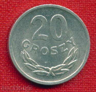 Auction Poland 1969 - 20 groshes / GROSZY Poland / C 576 Auction Poland 1969 - 20 groshes / GROSZY Poland / C 576