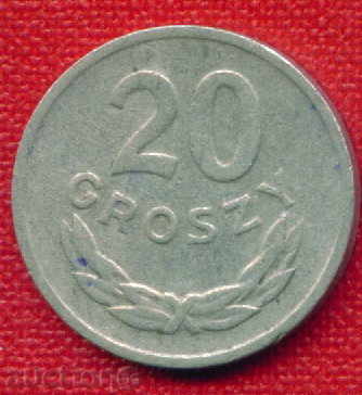 Auction Poland 1962 - 20 groshes / GROSZY Poland / C 593 Auction Poland 1962 - 20 groshes / GROSZY Poland / C 593