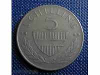 AUSTRIA - 5 shilling - 1969