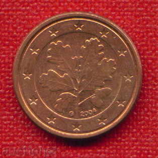 Германия 2004 - 1 евро сент ( G ) / euro CENT Germany / E 35