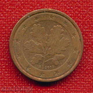 Германия 2002 - 1 евро сент ( A ) / euro CENT Germany / E 44