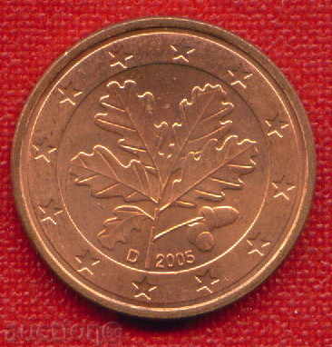 Германия 2005 - 5 евро цента ( D ) / euro CENT Germany /E 32