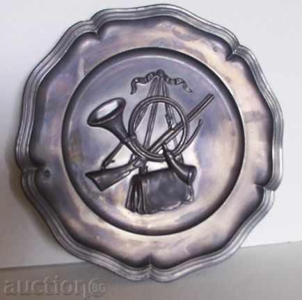 PLATE, DECORATIVE, ZINC - C GERD cu preț 33.50 BGN | € 17.13