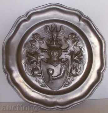 Placi decorative, ZINC - GERD -Frankfurt cu preț 33.00 BGN | € 16.87