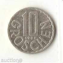 Австрия  10  гроша  1982 г.