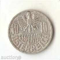 Austria 10 Grosse 1955 with price 0.40 BGN | € 0.20