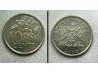 Продавам монета  Тринидат и Тобаго