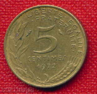 Auction  France 1972 - 5 Santyma / CENTIMES France / C 1654