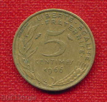 Франция 1966 - 5 Сантима / CENTIMES France / C 1462