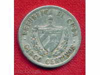 Cuba 1968-5 Sentavo / centavos Cuba / C 1484