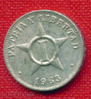 Cuba 1963 - 1 Sentava / CENTAVO Cuba / C 1165