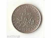 +Франция  1  франк  1970 г.