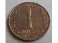 AUSTRIA-1 shilling 1995