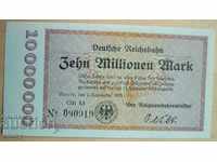 Πουλάω ένα τραπεζογραμμάτιο 10 εκατομμυρίων στη Γερμανία 1923 του Reichsmark