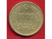 Turkey 1991 - 1,000 pounds / LIRA Turkey / C 1328