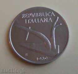 ITALY- 10 pounds -1989g.