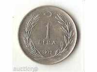 Turkey 1 pound 1972