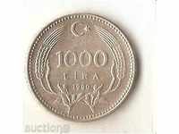 Τουρκία 1000 λίρες το 1990.