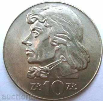 1970 10 ζλότι Πολωνίας Tadeusz Kosciuszko