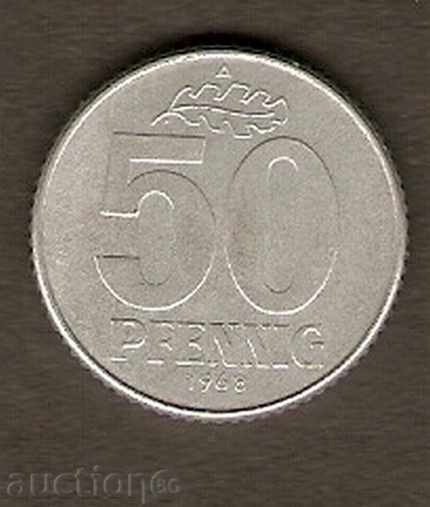 50 фенинга ГДР