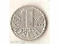 Австрия  10  гроша  1970 г.