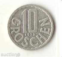 Австрия  10  гроша  1979 г.