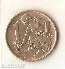 Cehoslovacia 1 coroanelor 1969